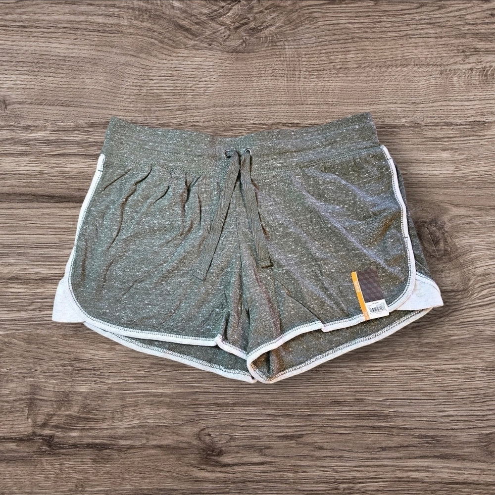 Athletic Works - Women Gym Shorts - Size M - Green Soft Outdoor Work Out Shorts